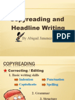 Copyreading and Headline Writing