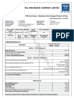 FO R Q U O TE P U R P O S E O N LY .: Tata Aig General Insurance Company Limited