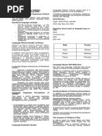 Group 1 - Gendered Verbal and Nonverbal Communication (Notes) PDF