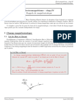 Rappels Magnetostatique PDF