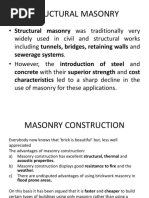 Masonry Design I PDF