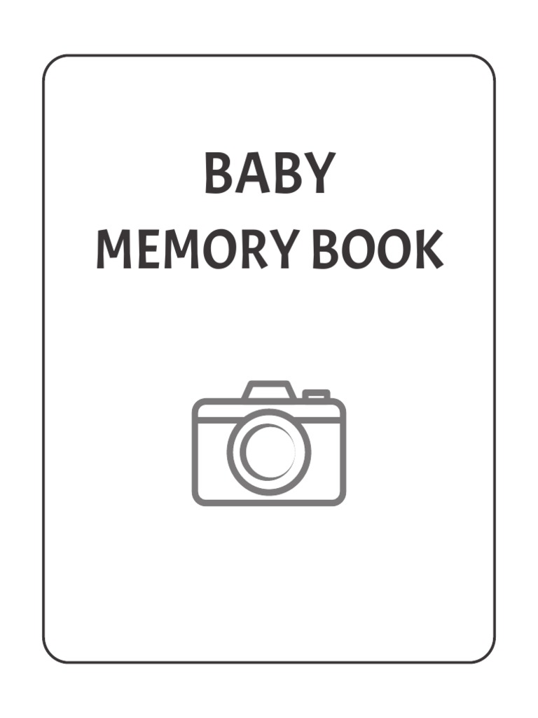 Baby Memory Book Template PDF | PDF | Language Arts & Discipline
