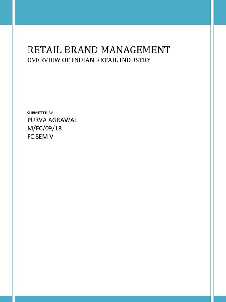 Overview of Indian Retail Industry | PDF | Retail | Convenience Store