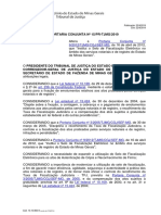 Portaria Conjunta TJMG CGJ SEF-MG 0015 2019 PDF