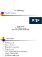 1 - KSU Research Methodology Overview (A Mandil, Oct 2009)