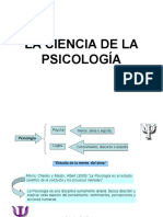 Ciencia de La Psicologia