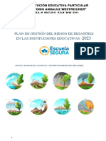 Esquema de Plan de GRD 2022 para I.E