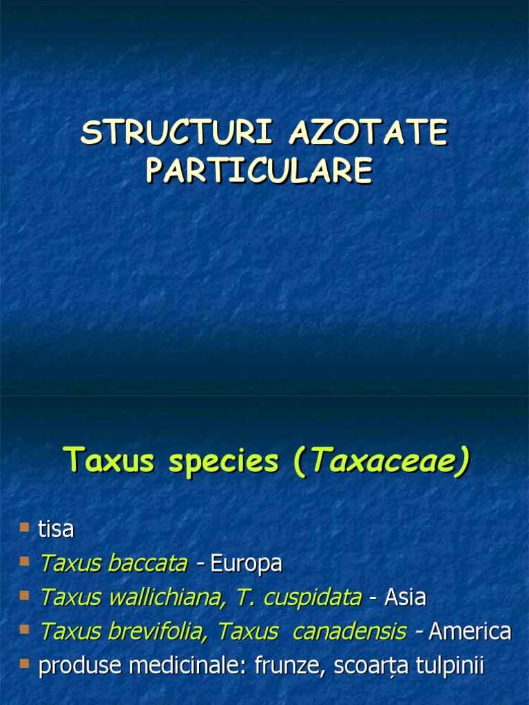 16.structuri Azotate Particulare | PDF
