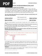 Investment Appraisal Taxation, Inflation