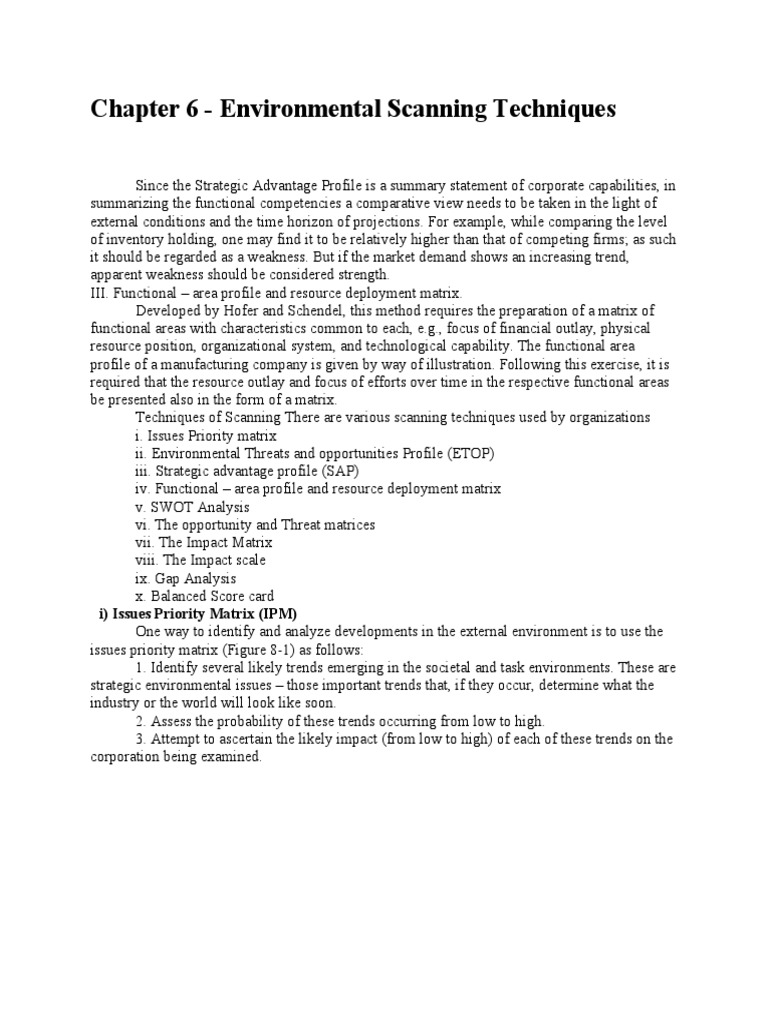environmental-scanning-techniques-pdf-swot-analysis-strategic