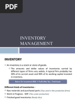 Inventory Management For EM Students