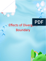 Effects of Divergent Boundary