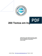 200 Textos em Ingles Completo