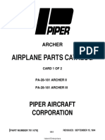 Piper PA28-181 Archer parts