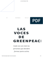 Las Voces de Greenpeace - GPM