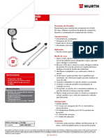 Medidor compressão cilindros