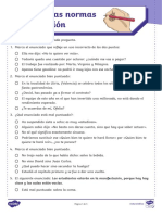 Repaso de Las Normas de Puntuación