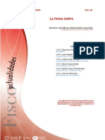 Fiscoactualidades - Agosto - Núm - 83 LA FECHA CIERTA REQUISITO DE LAS DEDUCCIONES