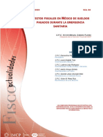 Fiscoactualidades - Agosto - Núm - 84 EFECTOS FISCALES EN MÉXICO DE SUELDOS PAGADOS DURANTE LA EMERGENCIA SANITARIA