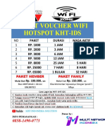 Paket Voucher Wifi 2023