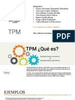 TPM Mantenimiento Productivo Total