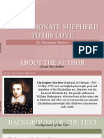 The Passionate Shepherd To His Love