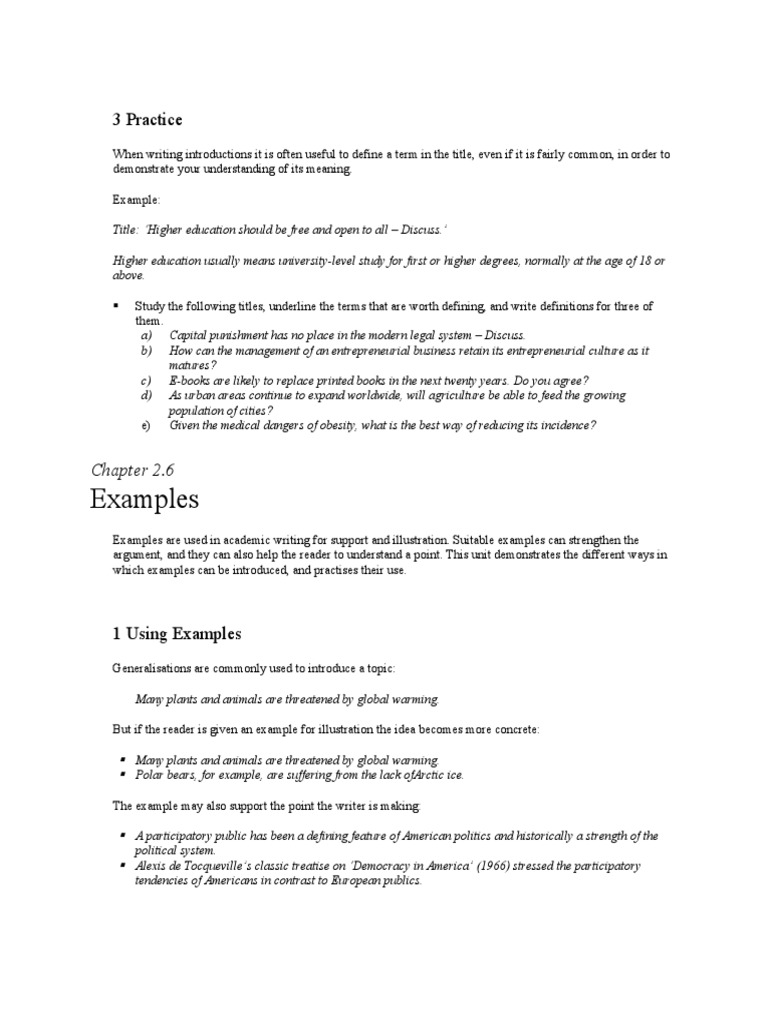 Defining Key Terms in Academic Writing | PDF | Finance & Money ...