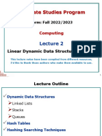 Lect 2 DynamicDS PDF