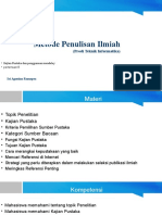 P7 - Kajian Pustaka Dan Penggunaan Mendeley