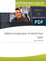 Biblical Confessions Build Faith