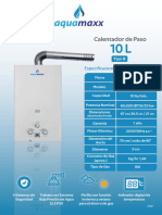 Fichas Técnica Terma 10Lts TF V07.21