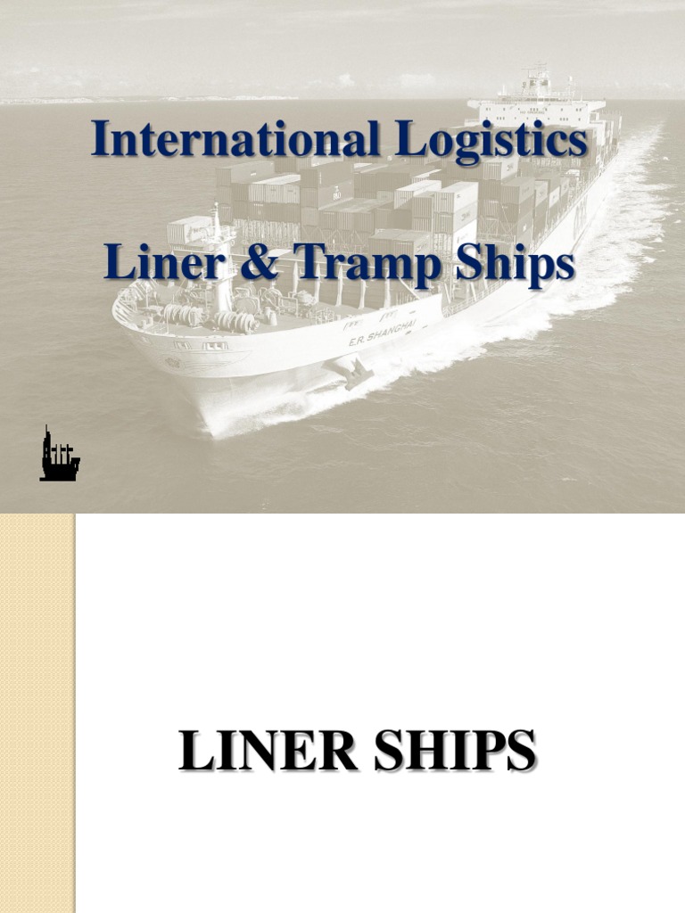 Liners and Tramps PDF Oil Tanker Cargo