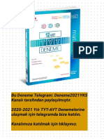 345 TYT Matematik Deneme (22021 HD Renkli PDF
