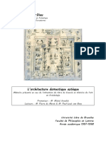 36 - L'architecture Domestique Azteque Guillaume - Mora Dieu PDF
