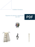 Cuaderno de Música Liristas