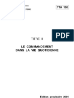 Armee Française TTA150 Titre02 Le Commandement