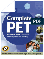 Complete PET. Student - S Book With Answers. - 2010 - 239p
