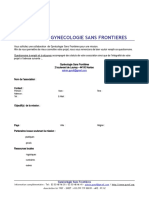 Document Sollicitation GSF