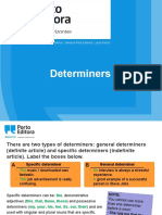 Sup11 Determiners