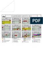 Calendrio Letivo 2011 - anual