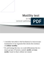 Motility Test