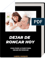 Ebook - Como Dejár de Roncar PDF