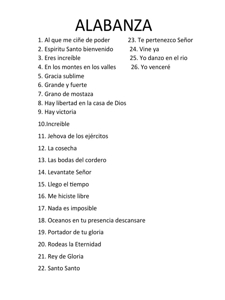 Al Que Me Ciñe de Poder 23 PDF