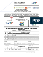 Plan de Adaptación de la Guía Ambiental PAGA UF1