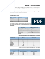 Aplicación Del Método ABC