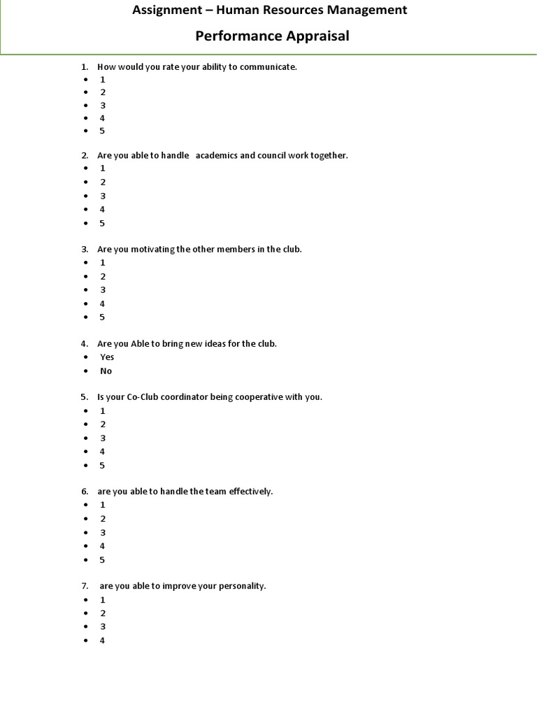 HRM Assignment | PDF