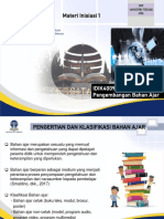 IDIK4009 - Sesi 1 Pengertian Dan Prinsip-Prinsip Pengembangan Bahan Ajar