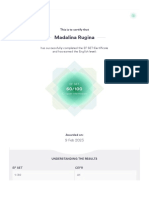 Indefinite:english Level Certificate:madalina Rugina