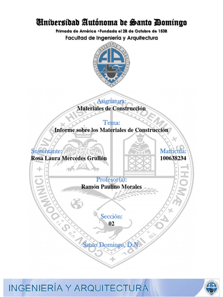 Los Materiales de Construcción (Rosa Laura) | PDF | Materiales de ...
