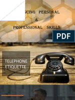 Telephone Etiqette